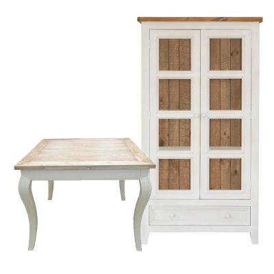 Vetrine shabby chic vintage